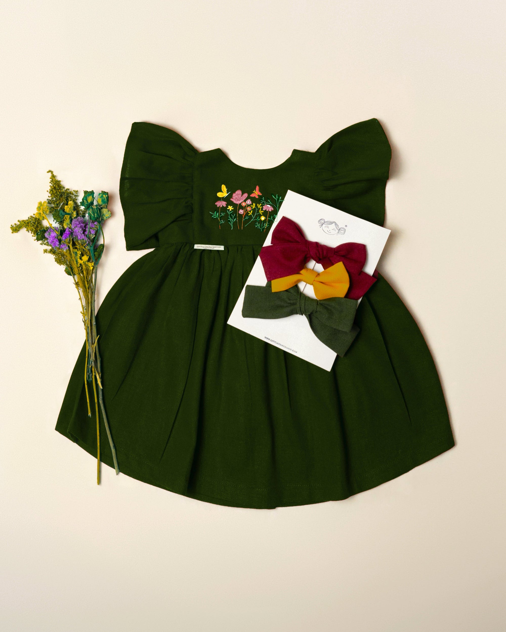 VESTIDO BOLERO VERDE | JARDÍN