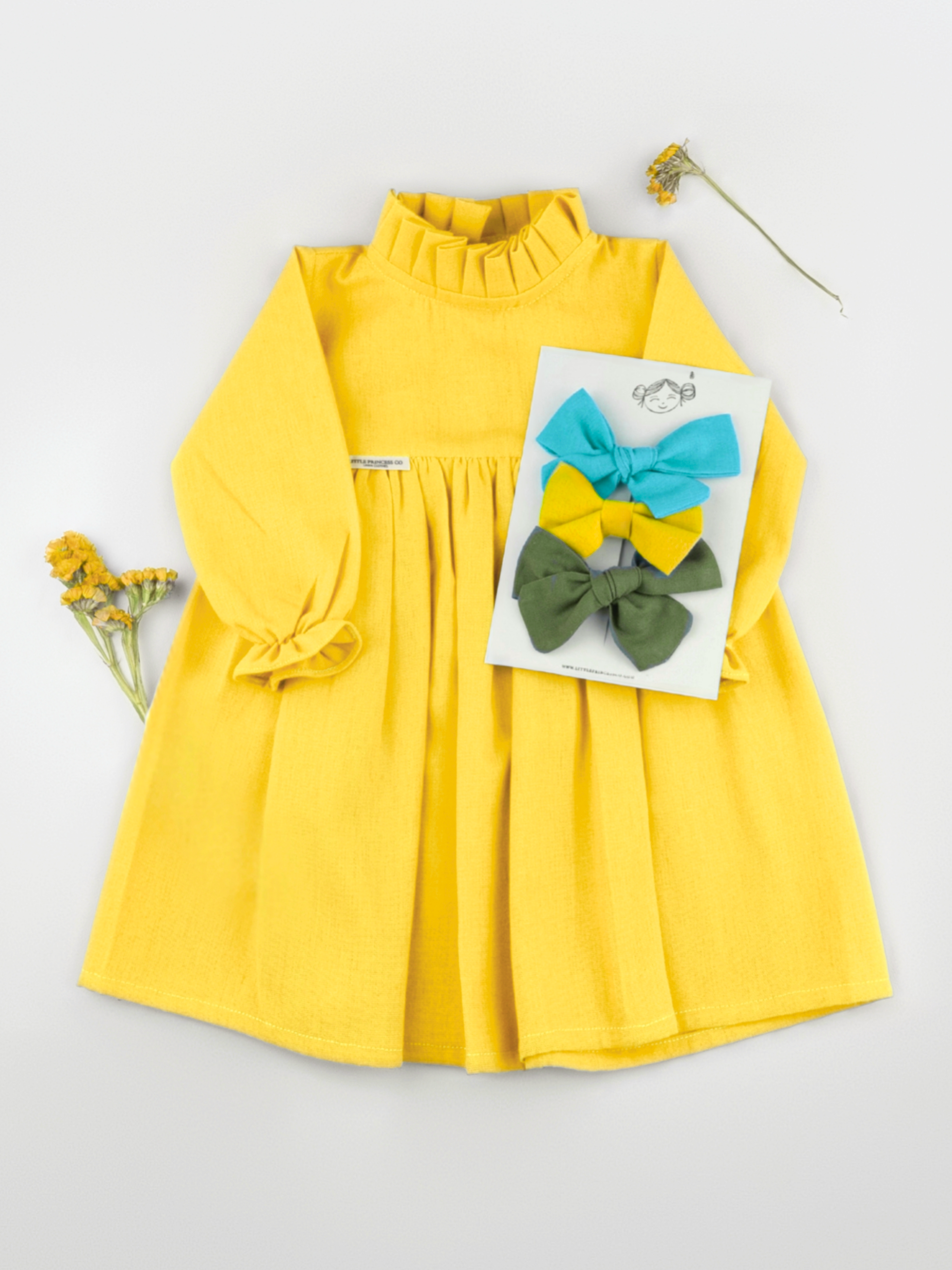 VESTIDO GORETTY | AMARILLO