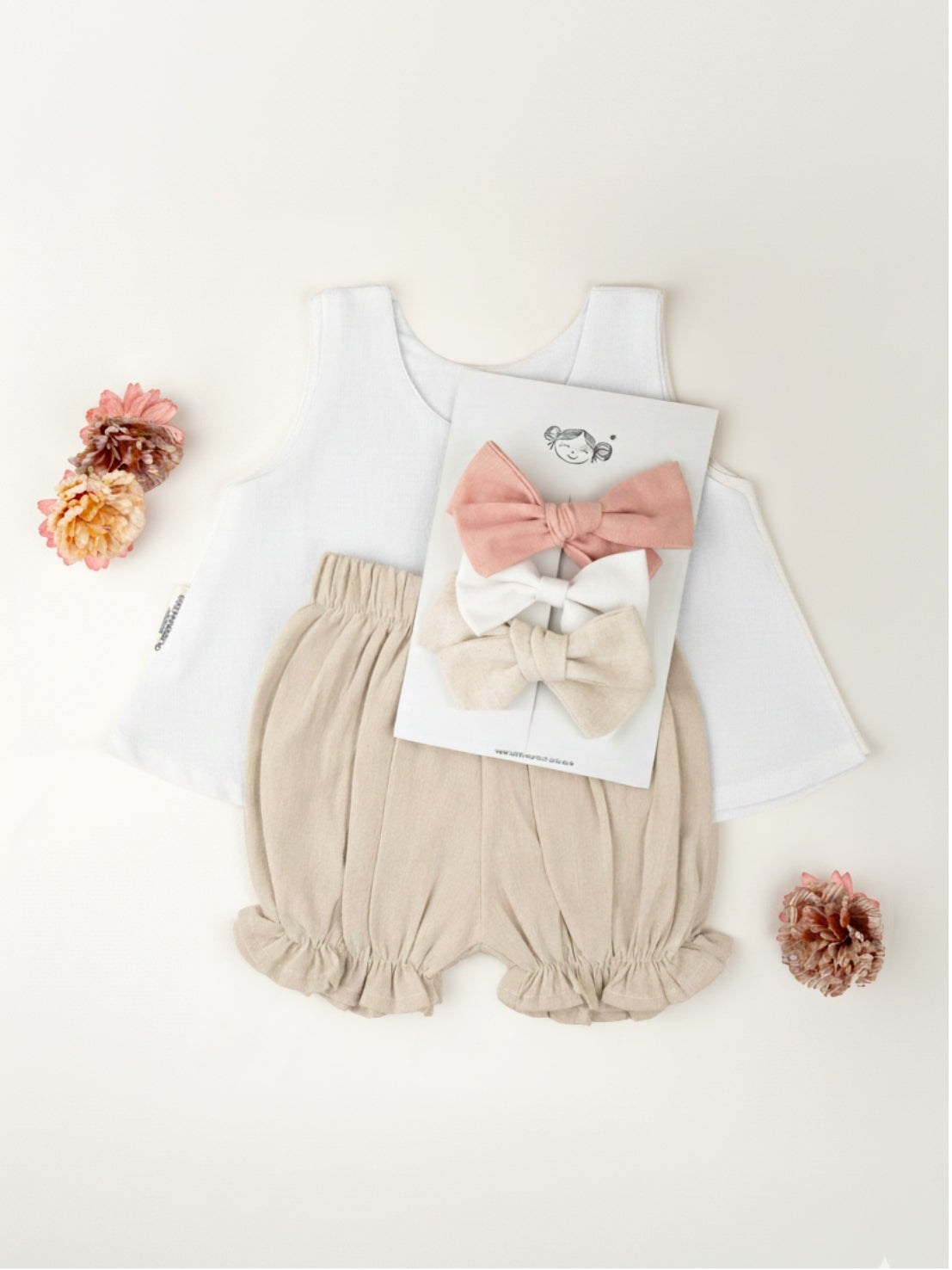 CONJUNTO BÁSICO GARDENIA COMBINADO | ¡Elige combinación!