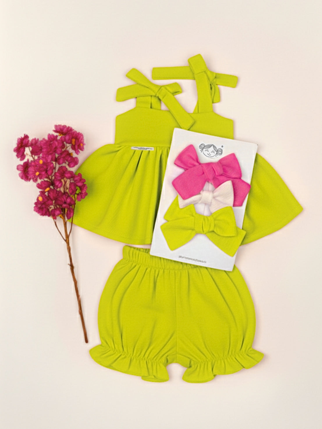 TOTAL LOOK TANTINNA WINKY | VERDE LIMÓN