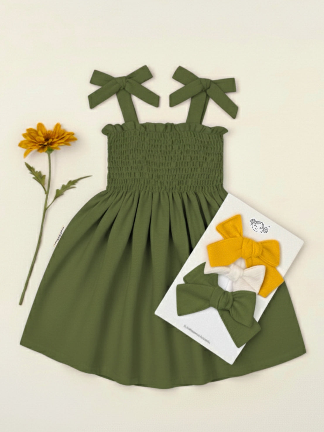 VESTIDO TANTINNA | VERDE MILITAR