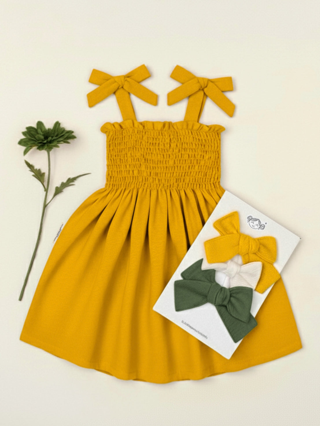 VESTIDO TANTINNA | MOSTAZA