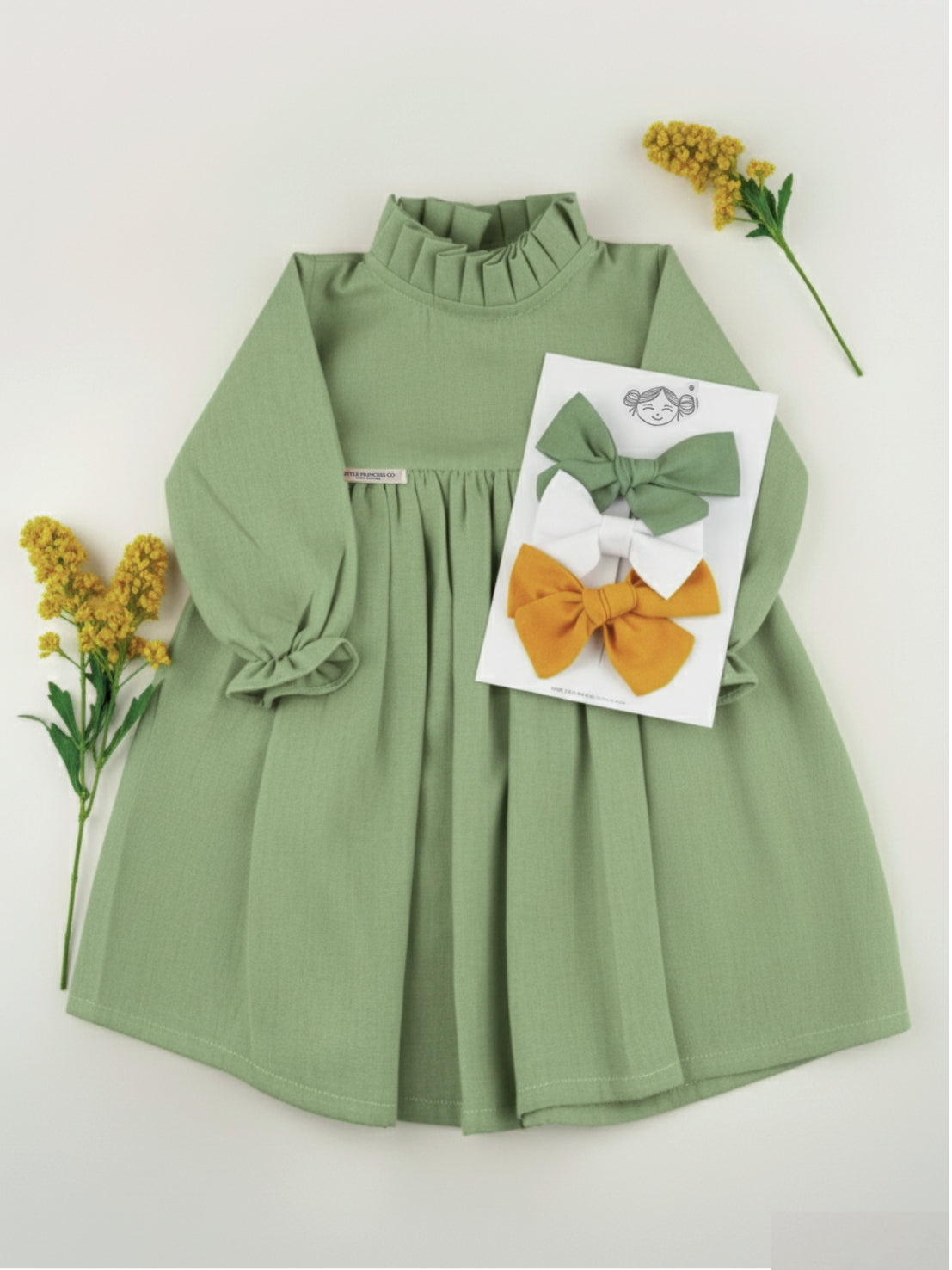 VESTIDO GORETTY | VERDE PISTACHO