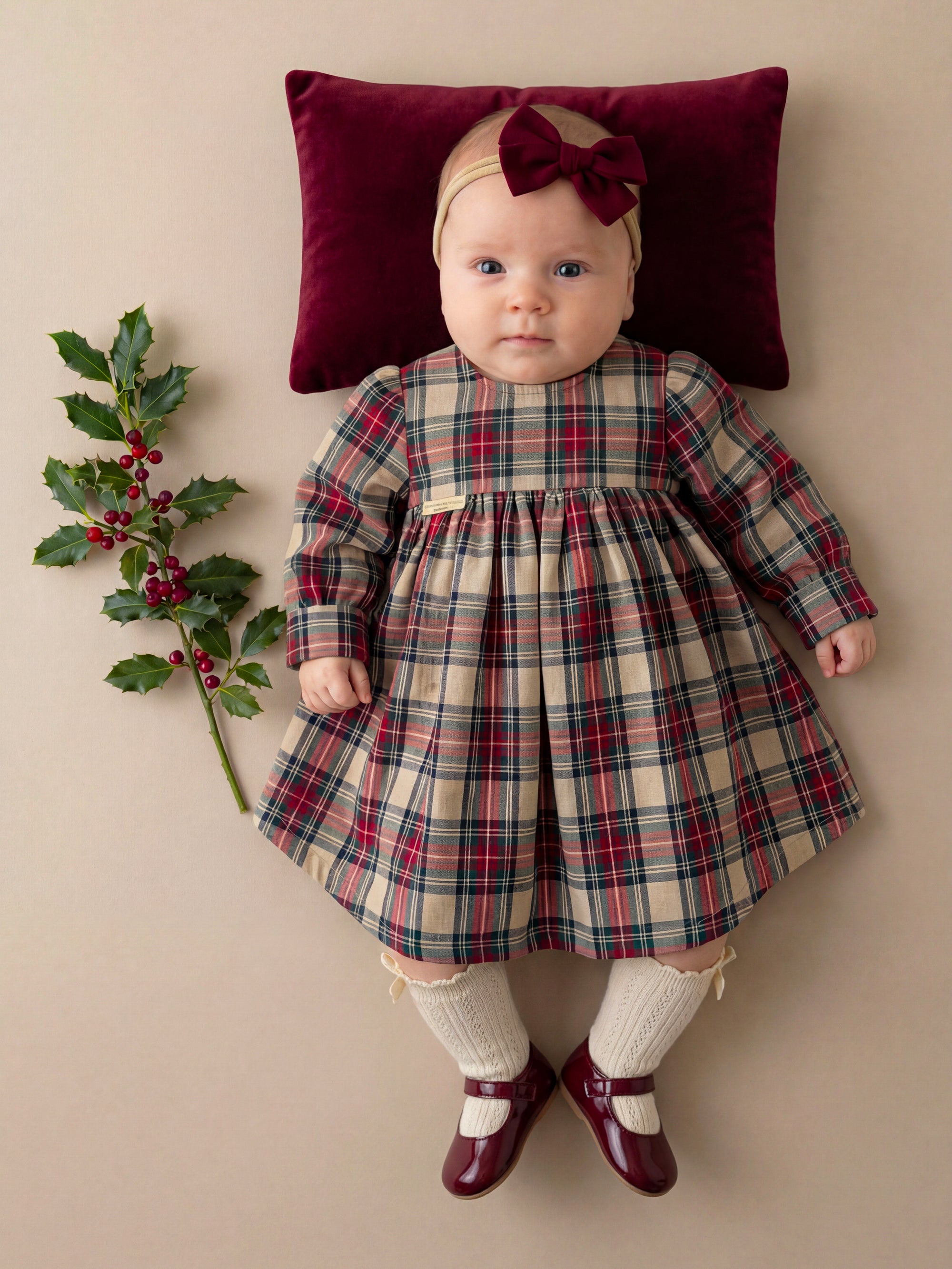 VESTIDO GRÉVOL | ESCOCÉS